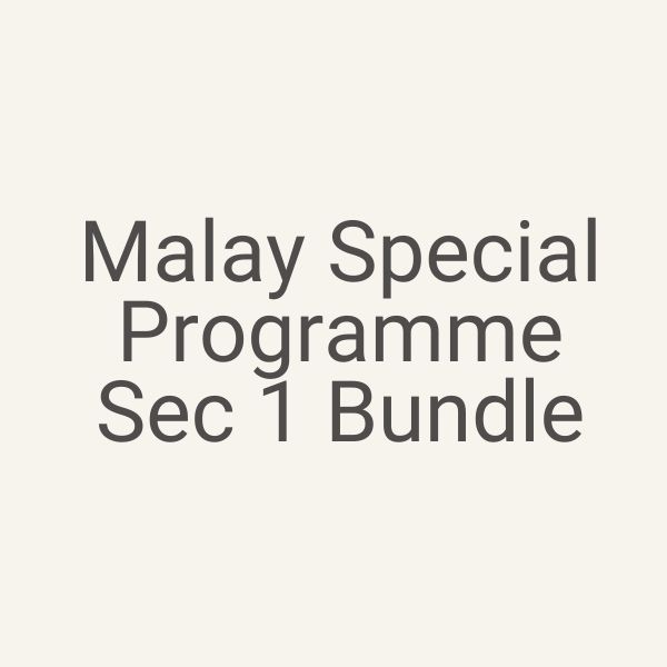 Malay Special Programme Sec 1 Bundle Kim Eng Stationery